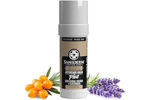 Saniderm Tattoo Aftercare Balm PLUS+ - Large (2.0 oz) – Petroleum Free, Organic Tattoo Moisturizer Infused with Colloidal Silver, Lavender Oil, and Other Natural Ingredients