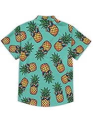 Hawaiian Shirt for Men Summer Beach Casual Short