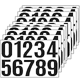 10 Sheets Mailbox Number stickers 4 Inch Waterproof