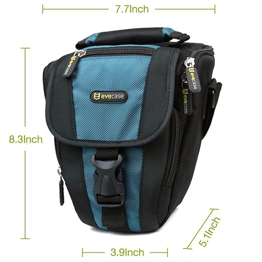 Evecase Funda con Correa de Hombro, Bolsa Protectora DSLR, para ...