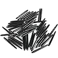 heyous 50 Pieces 2BA Nylon Shaft PC Shaft Dart Accessories Short Size 48mm, Black