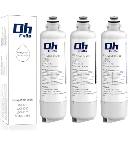 10013297 Bosch Refrigerator Bypass Filter OEM Replacement, NEW