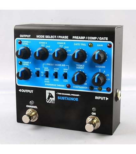 ギター goat blue instrument equalizer Amazon.com: GOAT BLUE SERIES INSTRUMENT EQUALIZER : Musical