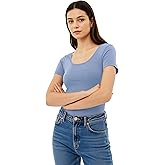 Emmalise Women's Short Sleeve Tshirt Scoop Neck Tee Value Pack Junior Plus Sizes
