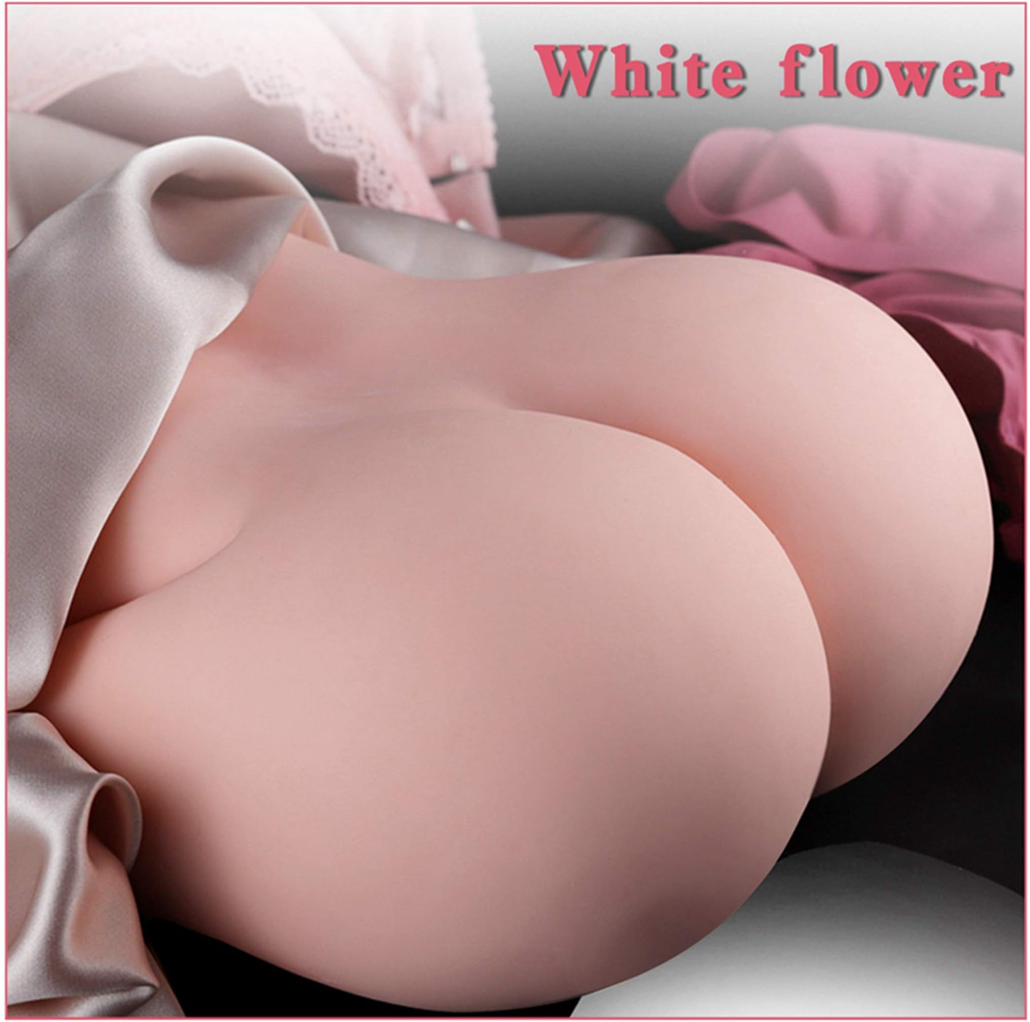 2 in 1 Realistic PuŠ&Šy Deluxe Toys for Mén Realistic Sé&Xy Dollty Fëmalé Torso Superior Quality Womén Silicone A&šš 3D R&ēalistic Texture with Dual Tunnels for Mén