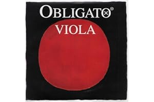 PIRASTRO 321121 Viola Strings for Obligato 4/4, Mittel A-Line, 1 Rose String (Pilastro)