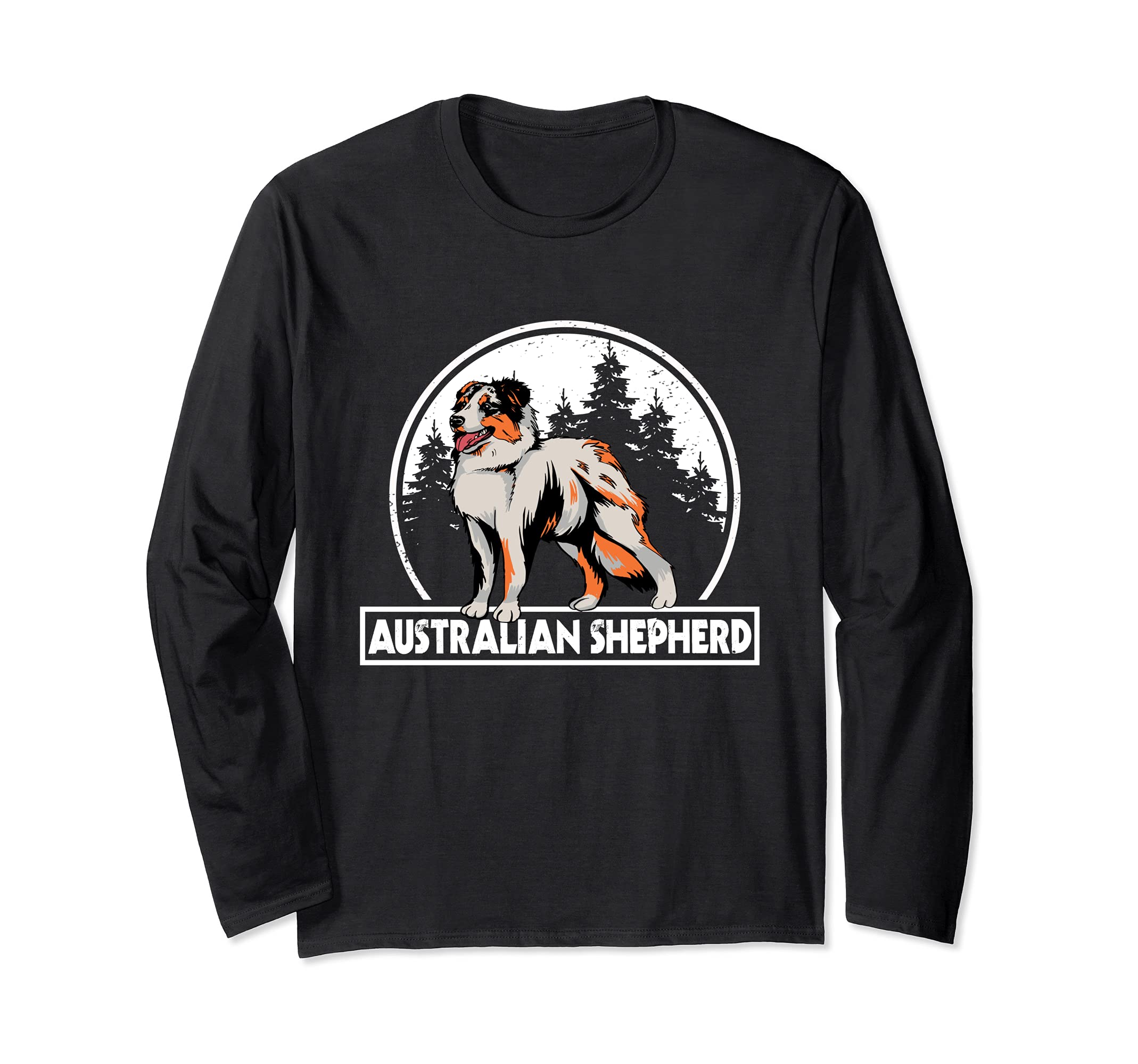 Great Australian Shepherd Dog Design Aussie Long Sleeve T-Shirt