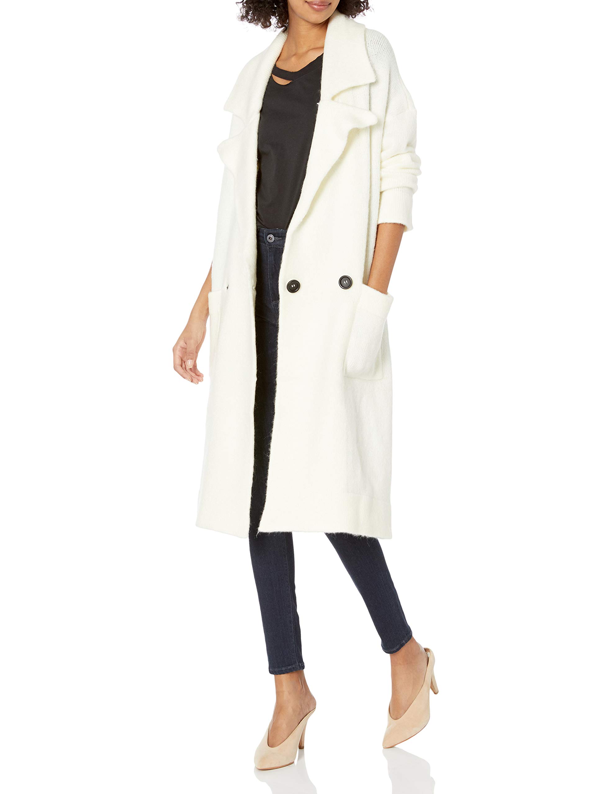 Photo 1 of Show Me Your Mumu Women's Melrose Sweater Jacket, Cream Knit, X-Small