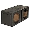 Q Power QBomb Single 10 Inch Vented Subwoofer Sub Box With Black Bedliner Spray - View #6