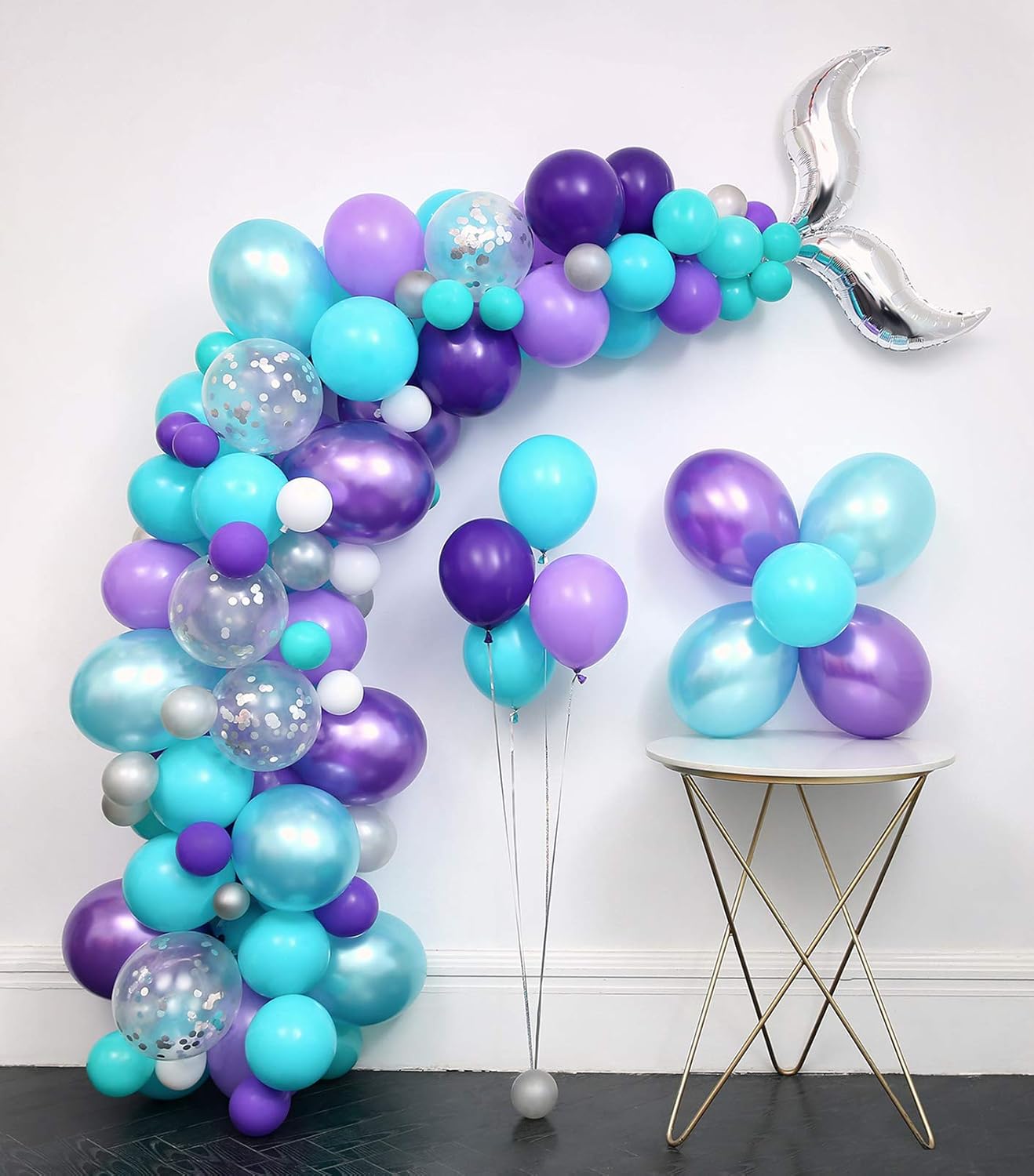 Amazon.com: Mermaid Tail Balloons Party 