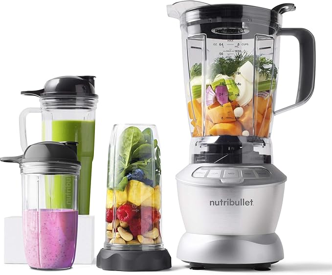 Nutribullet Full Size Blender + Combo 1200 Watts, 11 Piece Set, Multi