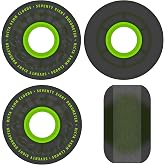 Ricta 55mm Clouds Transparent Black Green 78a Skateboard Wheels