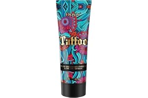 ONYX Tattoo Safe Tanning Bed Lotion - Indoor Dark Tanning Accelerator with Fade Protection | Tattoo Color Enhancer & Hydrating Skin Formula | 6.76 Fl Oz