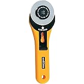 Olfa 9653 RTY-3/G 60mm Straight Handle Rotary Cutter,Yellow