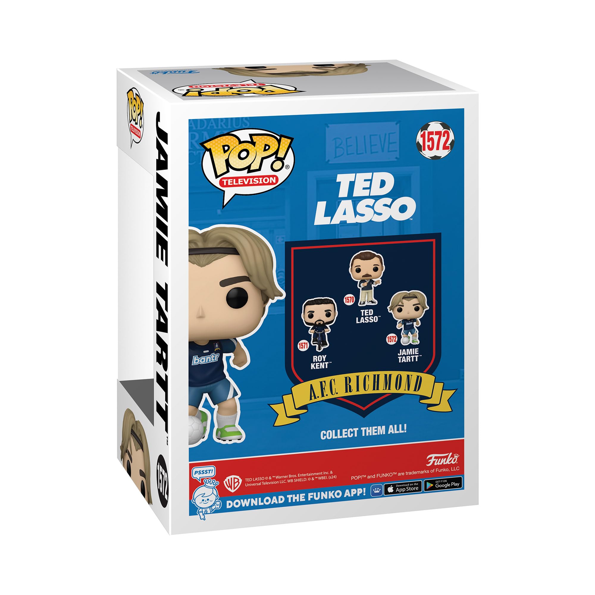 Funko POP! TV: Ted Lasso – Jamie Tartt - Collectable Vinyl Figure - Gift Idea - Official Merchandise - for Kids & Adults - TV Fans - Model Figure for Collectors and Display