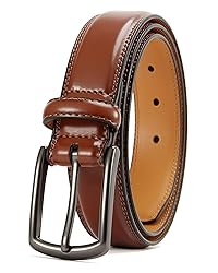 CHAOREN Mens Belts Leather 1 1/8" for Gift Men