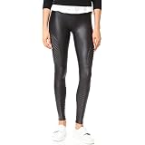 SPANX Faux Leather Side Stripe Leggings 