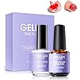 Gellen Gel Nail Polish Remover Kit - Gel Polish Remover and Latex Tape Peel Off Liquid, Gel Remover for Nails in 3-5 Minutes, Gel Remover Kit Cuticle Guard for Nail Art Liquid Latex Barrier Protector