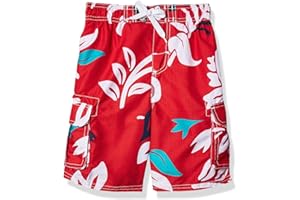 Kanu Surf Boys' Barracuda Quick Dry UPF 50+ Beach Swim Trunk