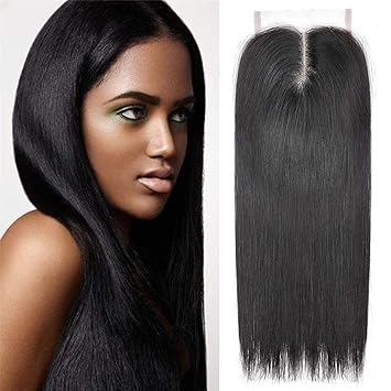 Amazon Com Ameli 4 4 Lace Closure Human Hair Closure Straight
