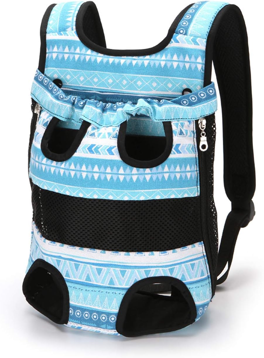 PETCUTE Dog Carrier Backpack Large Dog Chest Carrier Adjustable Pet