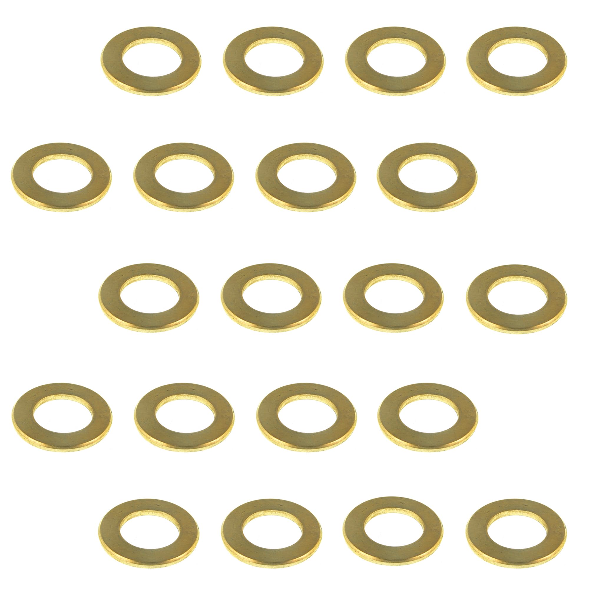 M6 Brass Form A Washers DIN125 (Pack of 20) — image 1
