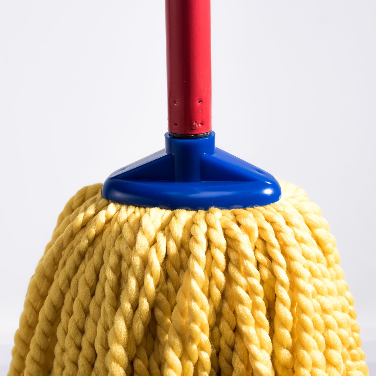 QIPENG 12 Professional Microfiber Mop Head 4 Pack, Washable Wet and Dry