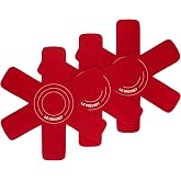 Le Creuset Set of 3 Felt Cookware Protectors - Cerise