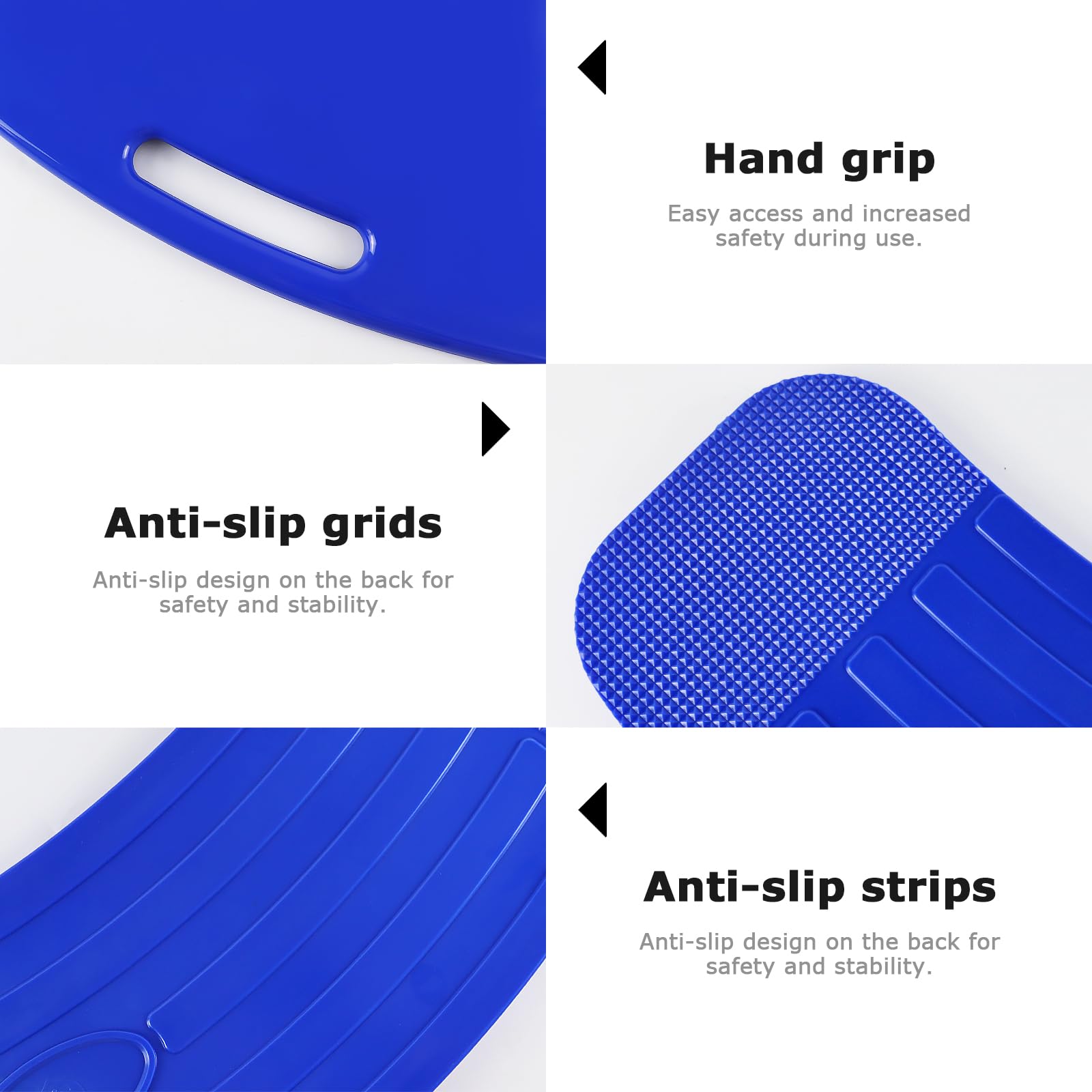 YHK Sliding Transfer Boards, Sliding Boards to Transfer to Wheelchairs, Seniors from Bed to Chair, Car, Slide Assist Device, Sliding Boards Hold up to 330 lbs (Blue)