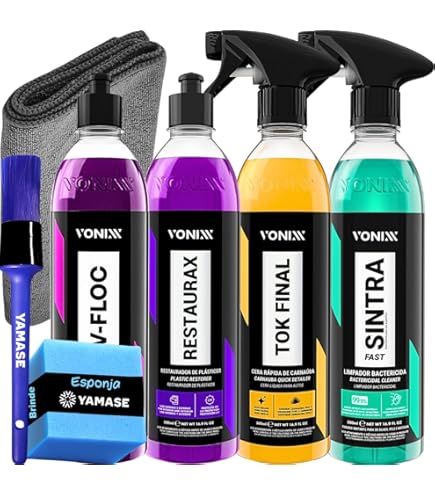 Limpeza Automotiva Completa Shampoo V-floc Revitalizador Intense
