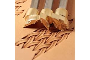 DANDS LTD Dragon Scale Leather Stamp Tool Stamps Stamping Carving Punches Tools Craft Leathercrafting