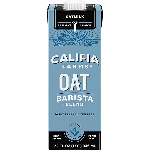 CALIFIA FARMS – OAT BARISTA BLEND OAT MILK,...
