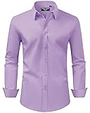 Alimens & Gentle Men's Dress Shirt Regular Fit