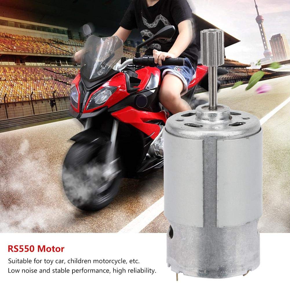 Motore Elettrico RS390 12V 16000RPM Per Auto Bambini - Cambio Posteriore Con Ingranaggi Metallici - Foto 8
