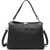 SHESTORY Small Women Soft Genuine Leather Shoulder Bag Crossbody Purses for Lady Bucket Handbag