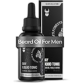 The Beard Struggle - Day Liquid Tonic Beard Oil - Silver Collection (Alfheim's Forests) - Beard Oil for Men - Moisturize, Softens Hair, Reduces Itch - Day Time Beard Growth Oil (1 Fl oz)