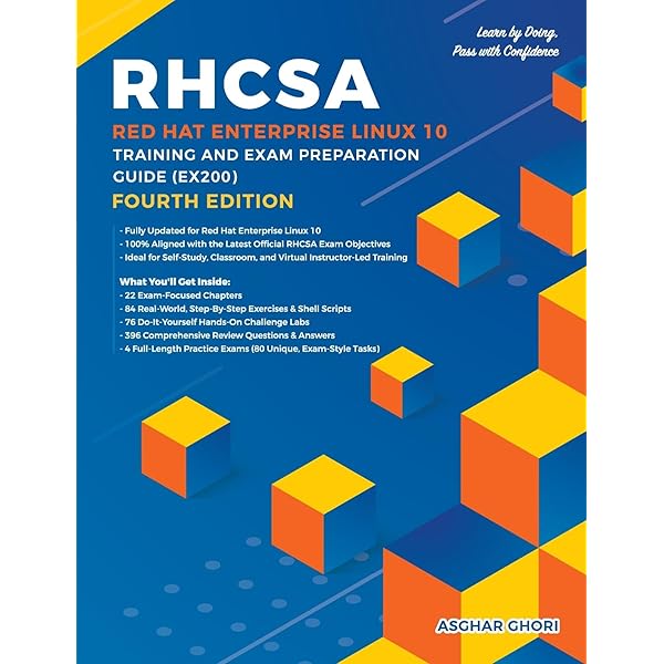 Amazon.com: Red Hat Enterprise Linux 10 Handbook: A Comprehensive