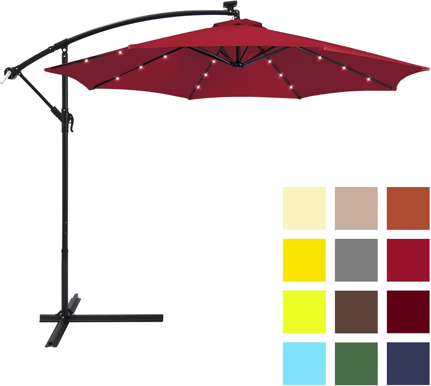 Best  Choice Products Hanging Chaise Lounger Air Porch Swing Hammock Chair