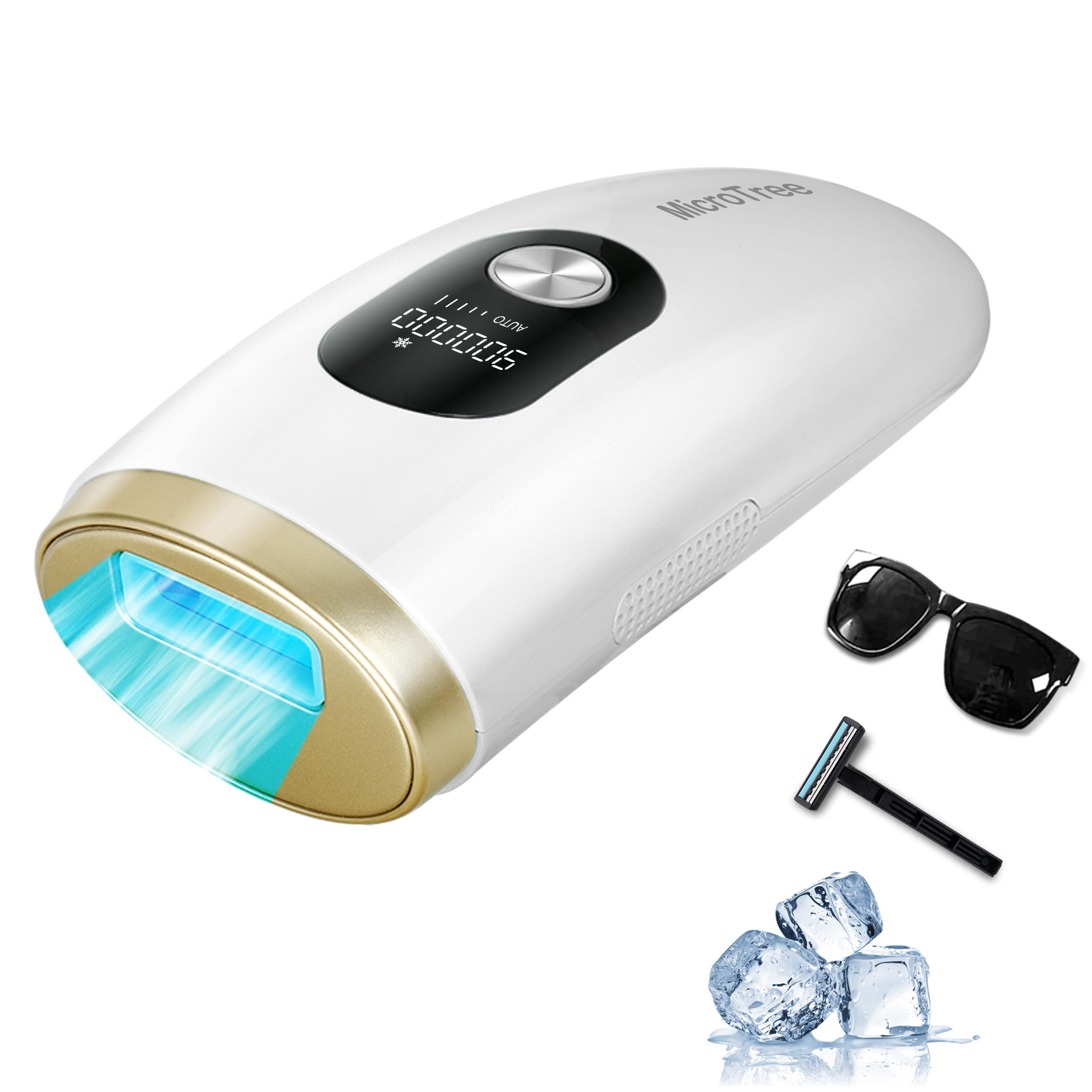 Photo 1 of Laser Hair Removal Device with Ice Cooling, IPL Hair Removal Device for Women & Men, At Home Hair Remover Machine for Facial Legs Arms Whole Body Use