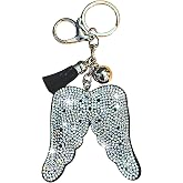 Popfizzy Rhinestone Keychains for Women and Girls, Bling Bag Charm, Sparkle Purse Charm, Backpack Charms, Gifts for Women