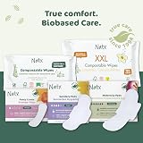 Naty Sanitary Towels Super with Wings Organic Cotton 12 Pads Unscented view 9
