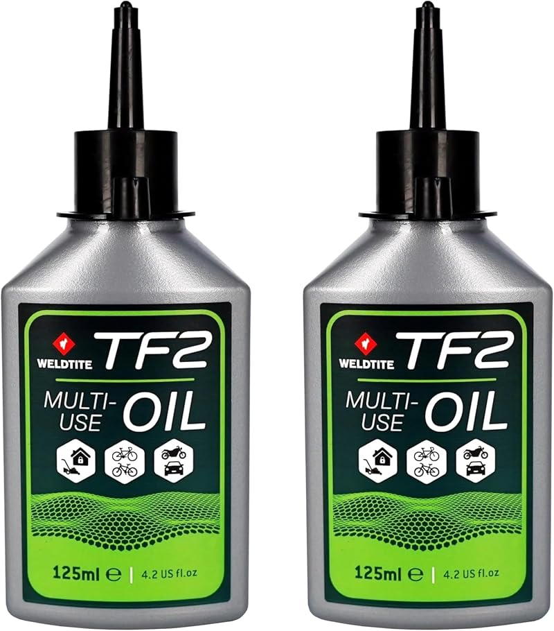 Weldtite TF2 All Purpose Cycle Oil 125 ml Pack of 2 Water Resistant