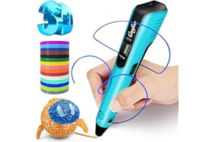 3D Pen for Kids, 3D Printing Pen Printer with 150ft PLA Filament Refills, 3-Dimensional Drawing Art Craft Kit, stylo Impressi