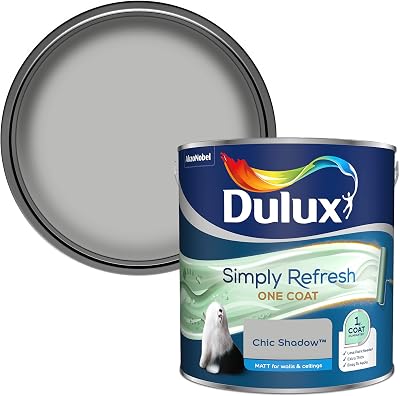 Dulux Simply Refresh Matt Emulsion Paint Chic Shadow 2.5 L