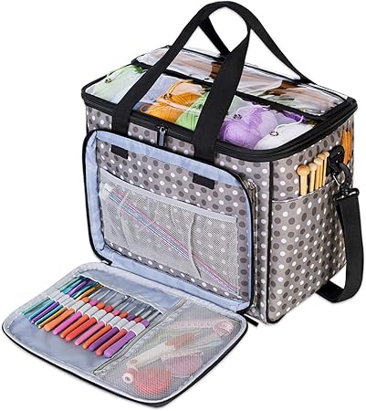 Crochet organizer tote Clearance