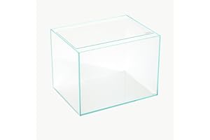 LANDEN 4mm Thick Clear Glass Aquarium Lid,Includes 4 Clips for Secure Placement, 576 x 352mm(22.68x13.86 inches) for 584-588 mm Inner Length Aquariums,Adapted to LANDEN SD604545,RF604540