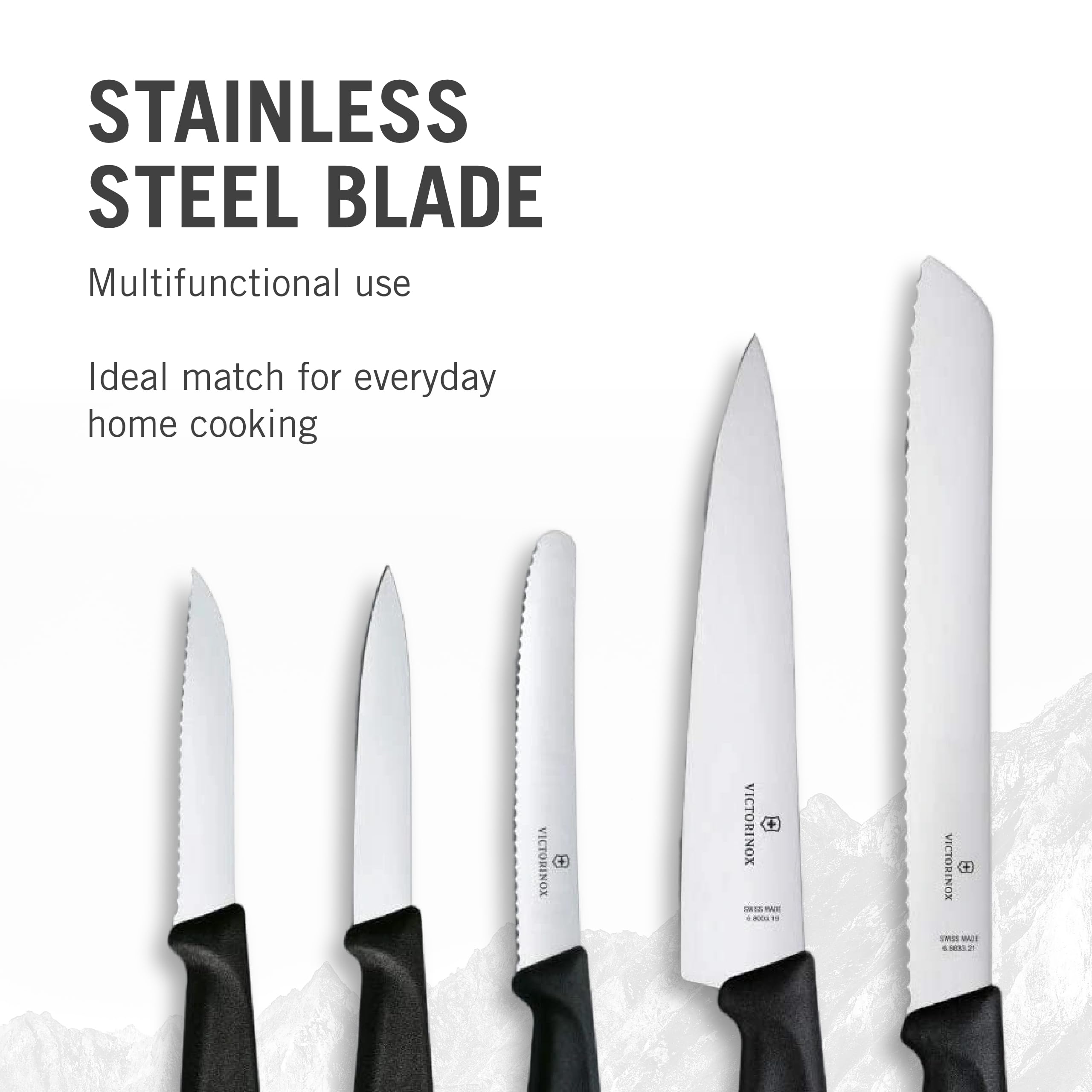 Victorinox Swiss Classic Kitchen Knife Set, 5 Pieces - Paring Knives