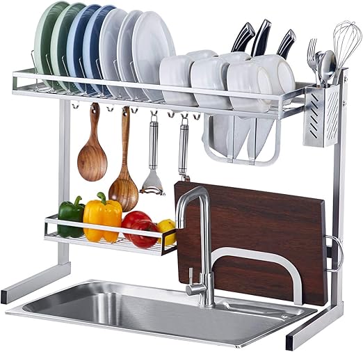 amazon over the sink dish drainer