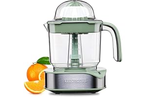 Electric Citrus Juicer 1.2L Large Volume - Orange Juicer with Powerful Motor and LED Working Lamp - Lemon Squeezer Electric f