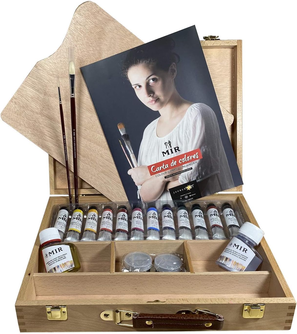 CAJA ACADEMIA Nº4 MIR OLEOS: Amazon.es: Hogar